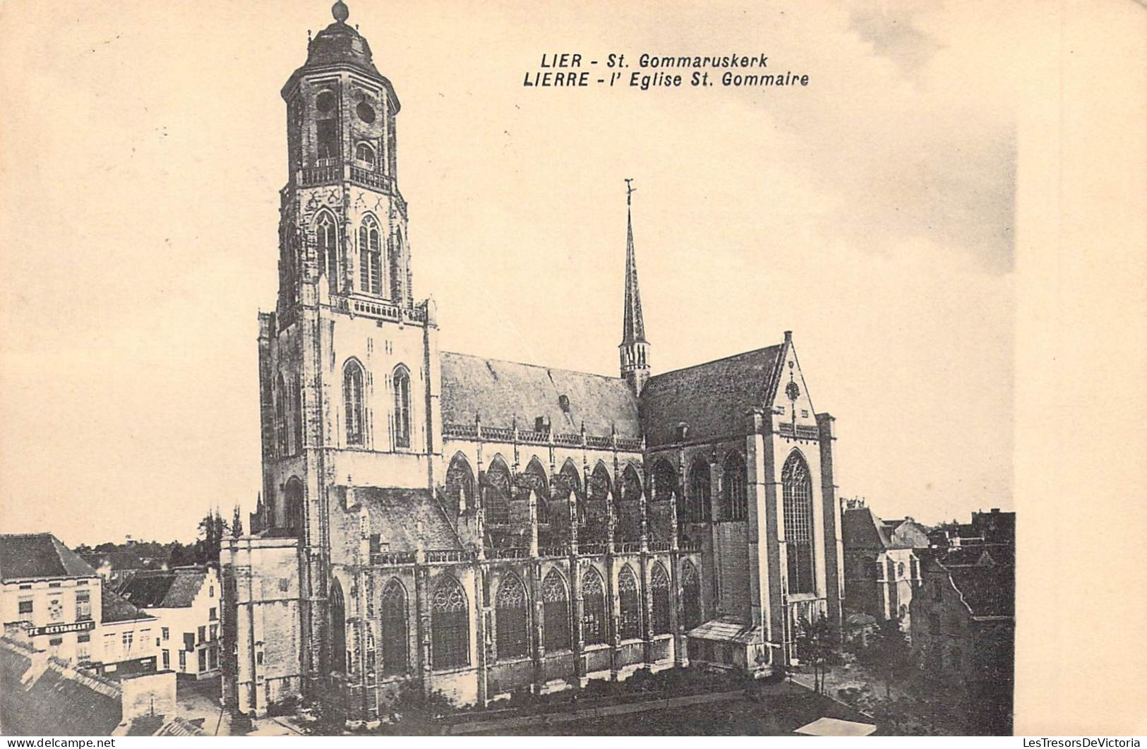 BELGIQUE - LIERRE - Eglise Saint Gommaire - Carte Postale Ancienne - Lier