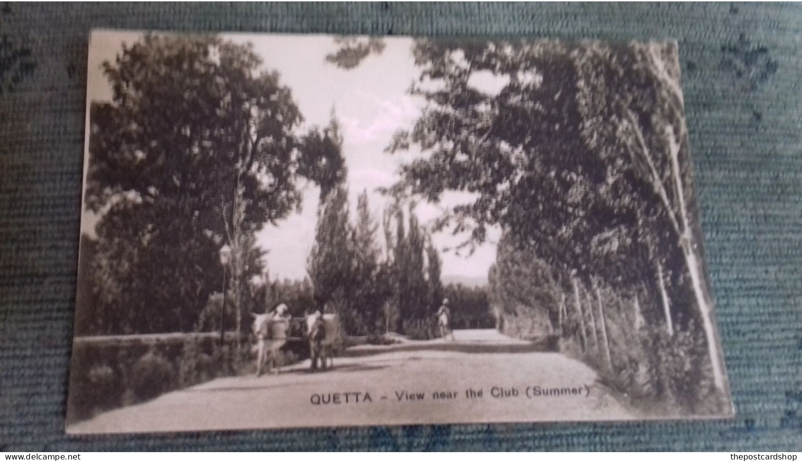 INDIA PAKISTAN QUETTA  View Near The Club (summer) Unused R W Rai & Sons Quetta - Indien