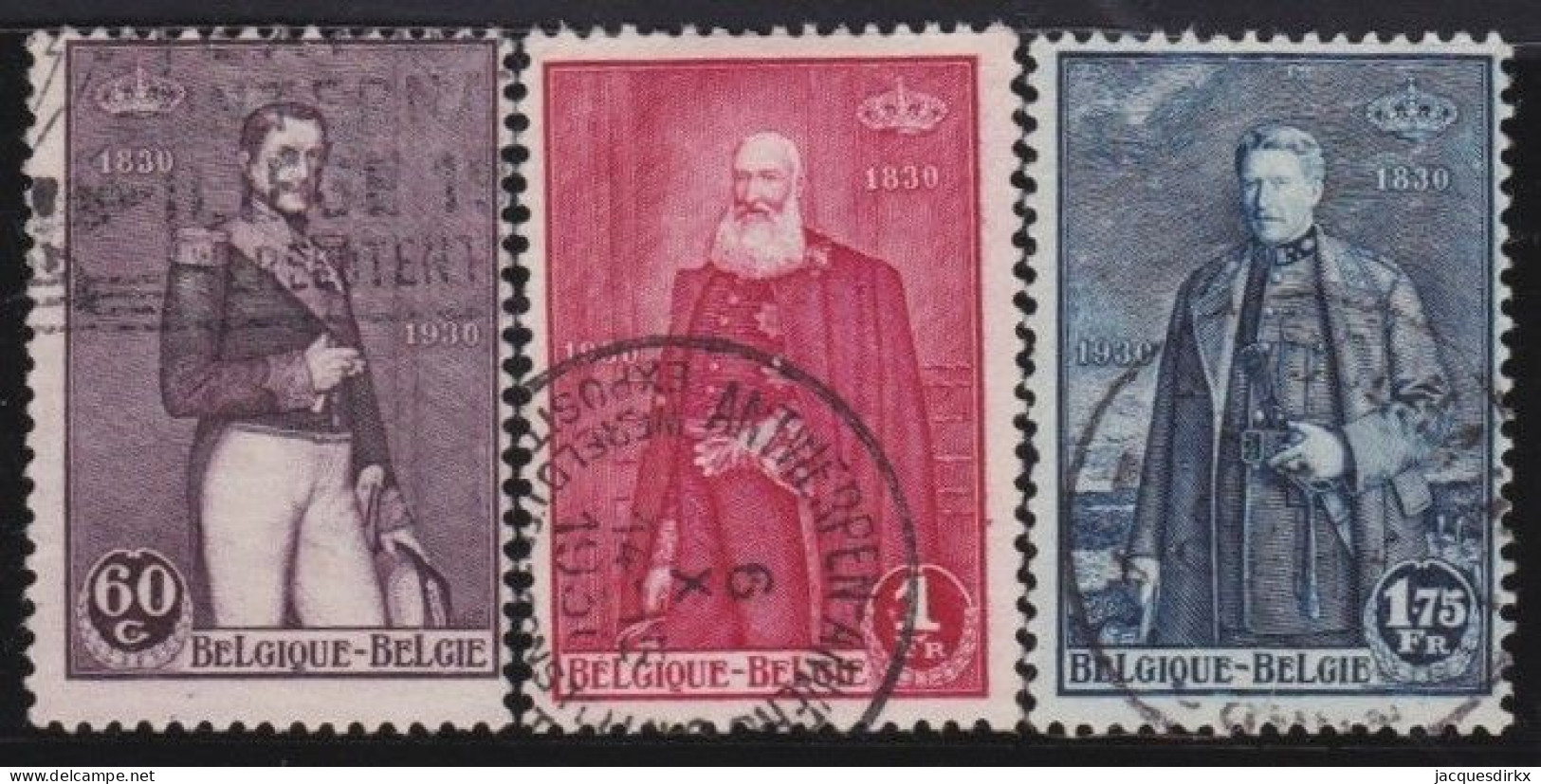 Belgie  .   OBP    .    302/304      .    O     .   Gestempeld     .   /   .    Oblitéré - Used Stamps