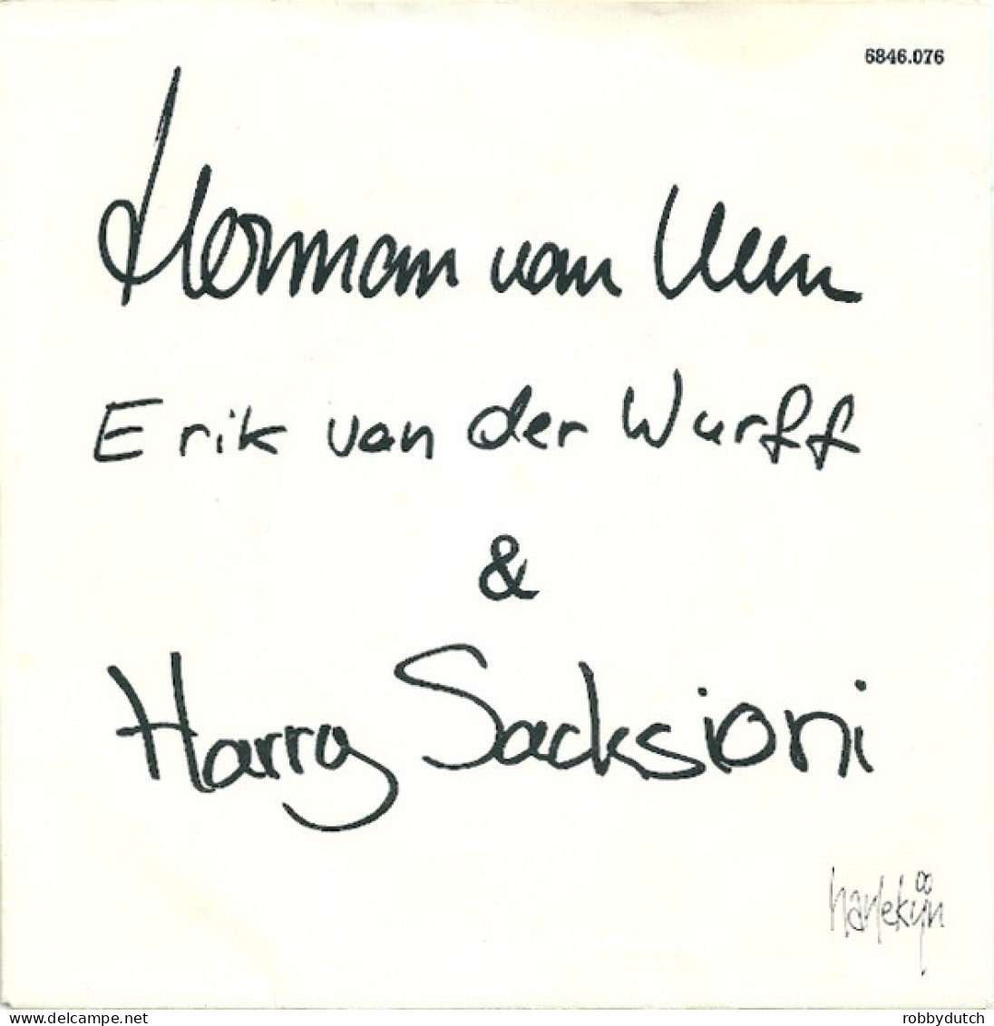 * 7" EP  *  HERMAN VAN VEEN - 1 JANUARI - 31 MEI 1981 (Gesprek Tussen Herman Van Veen / Harry Sacksioni / Erik Van Der W - Altri - Fiamminga