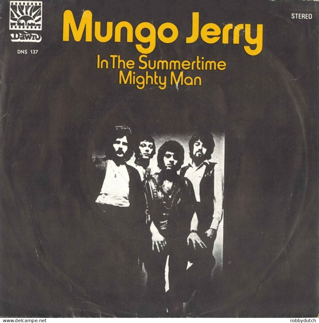 * 7"  *  MUNGO JERRY - IN THE SUMMERTIME (Holland 1970) - Country Y Folk