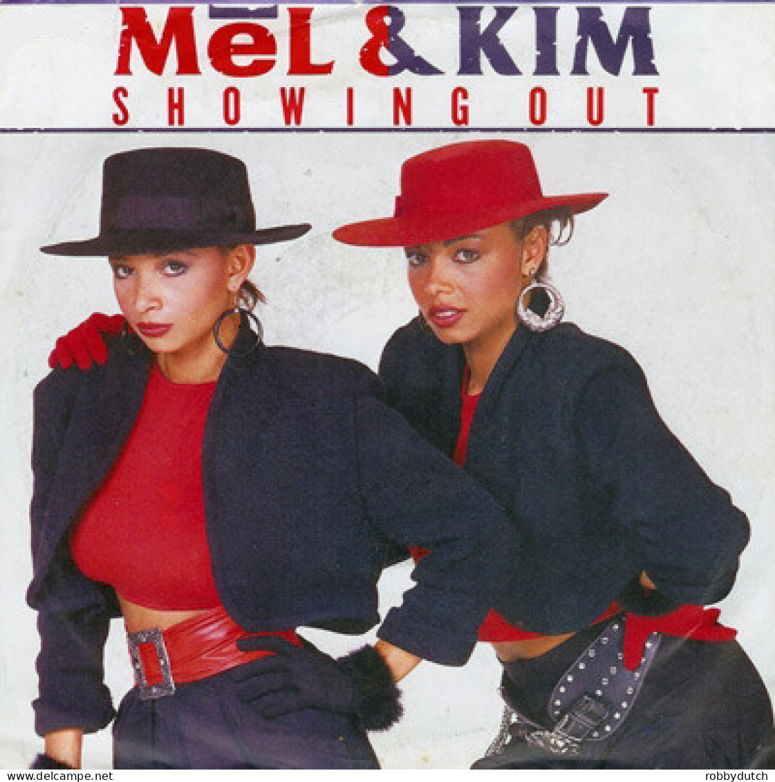 * 7"  *  MEL & KIM - SHOWING OUT (Europe 1986 EX) - Dance, Techno En House