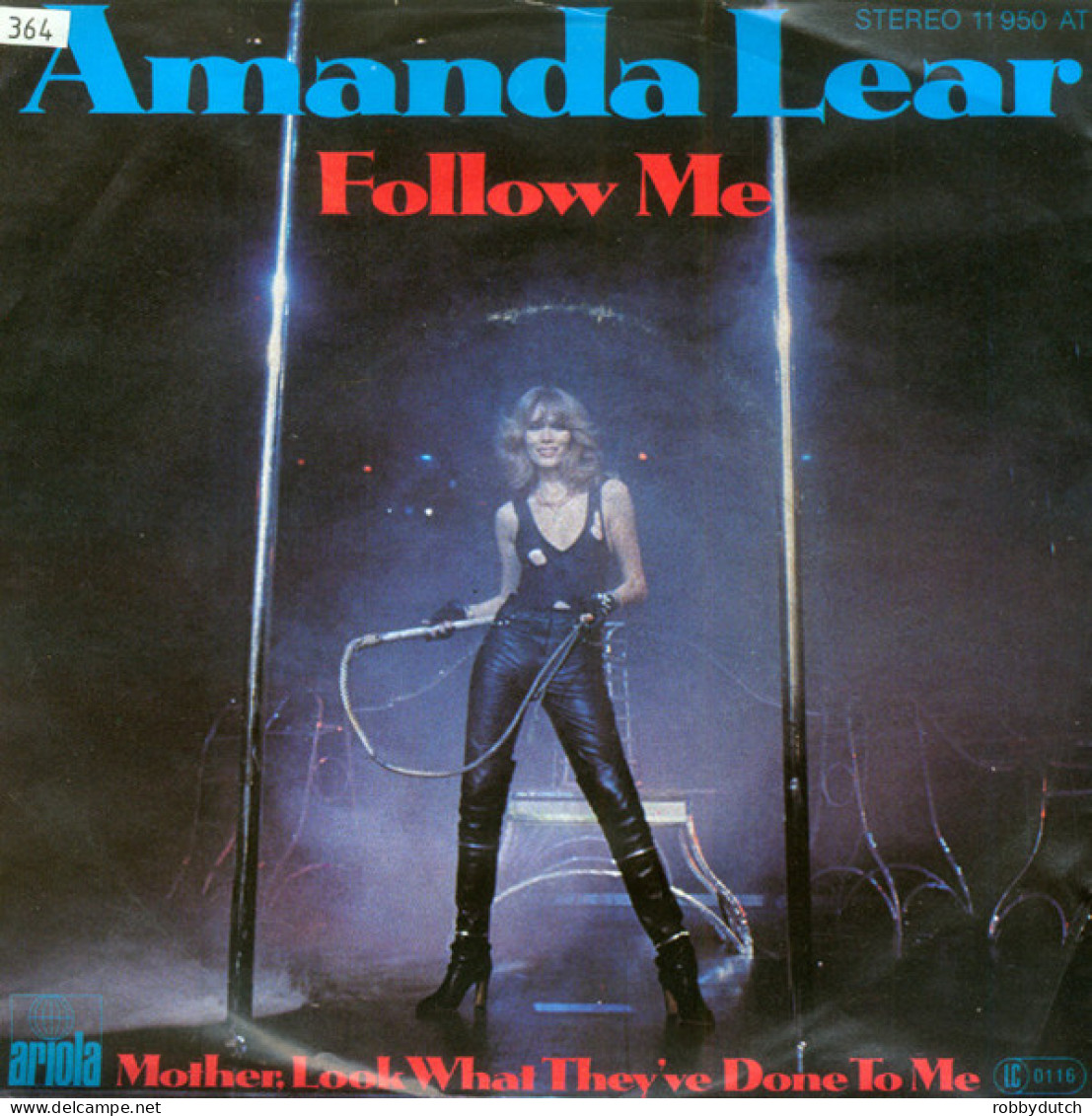 * 7"  *  AMANDA LEAR - FOLLOW ME (Germany 1978) - Soul - R&B