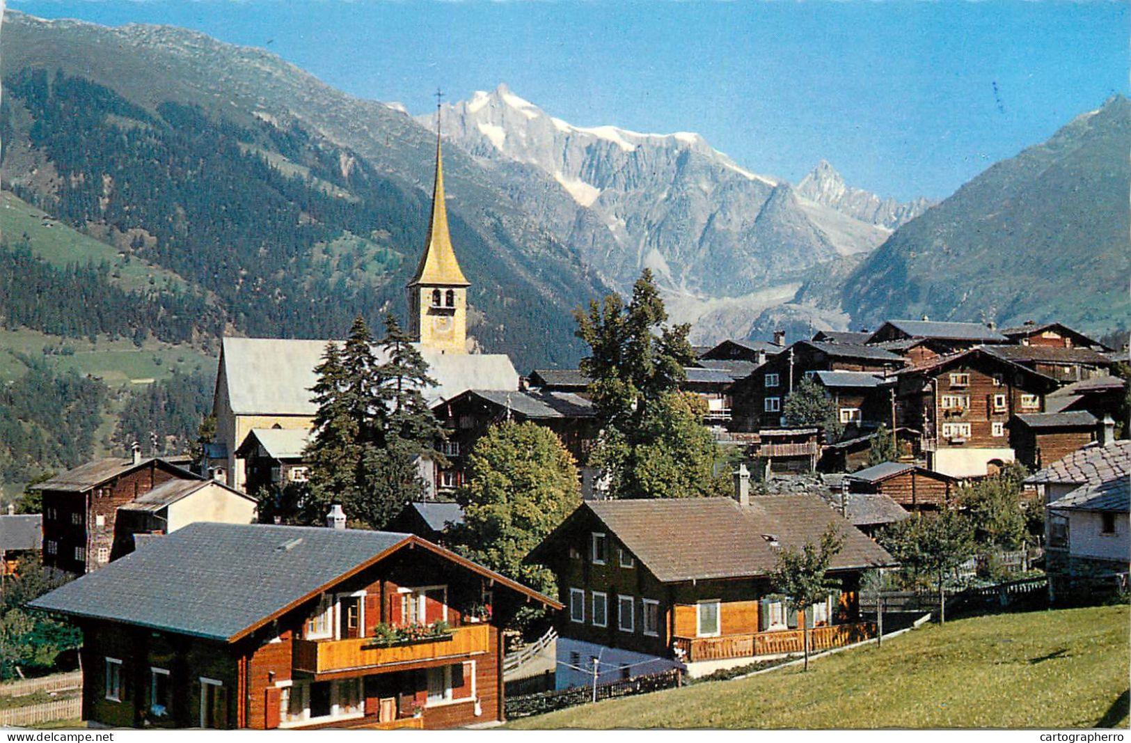 Switzerland Ernen Mit Finsteraarhorn - Horn
