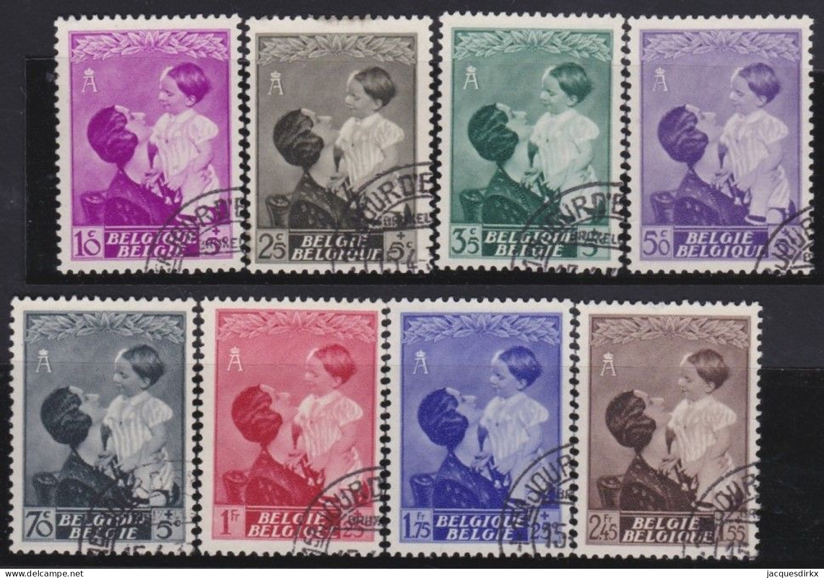 Belgie  .   OBP    .    447/454     .    O     .   Gestempeld     .   /   .    Oblitéré - Used Stamps