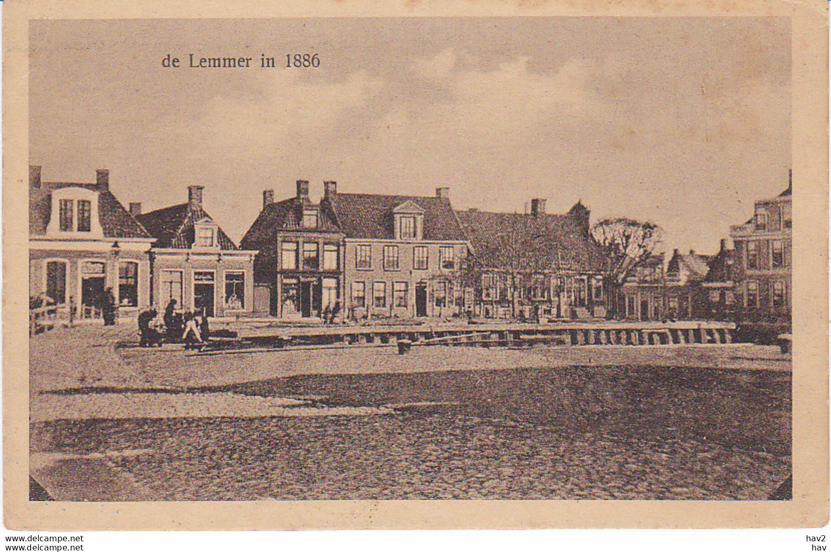 De Lemmer In 1886 WP0270 - Lemmer