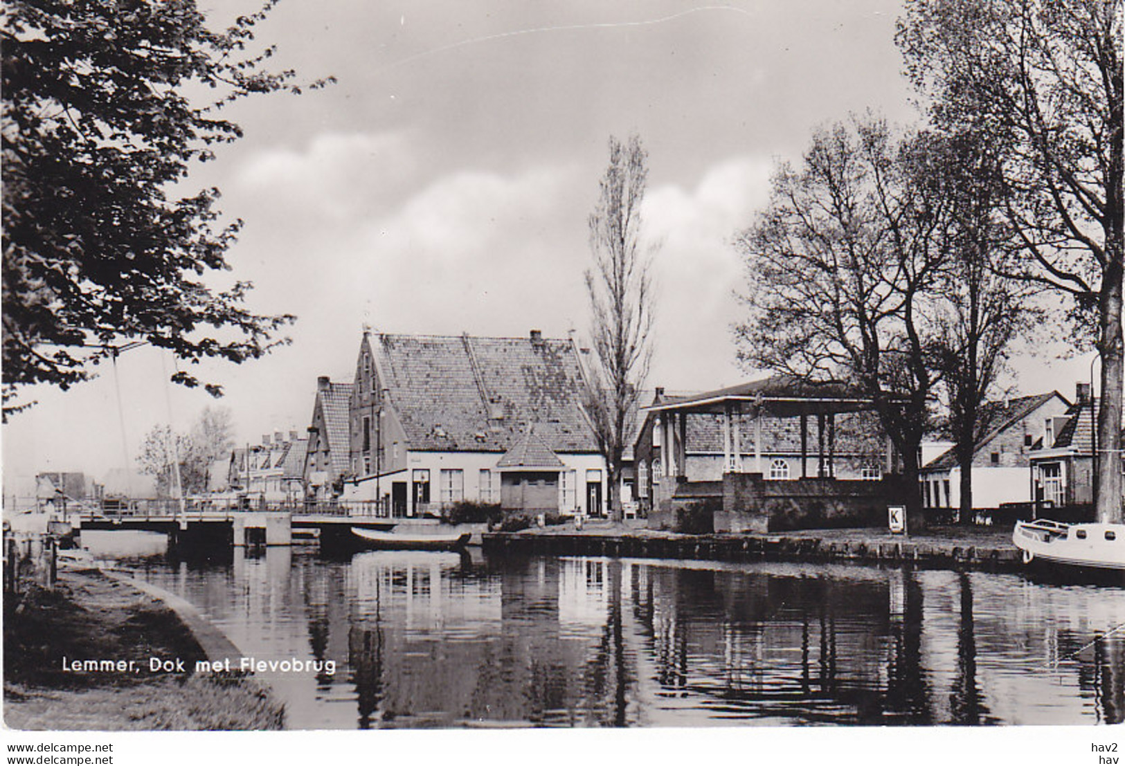 Lemmer Dok Flevobrug Muziektent WP0287 - Lemmer