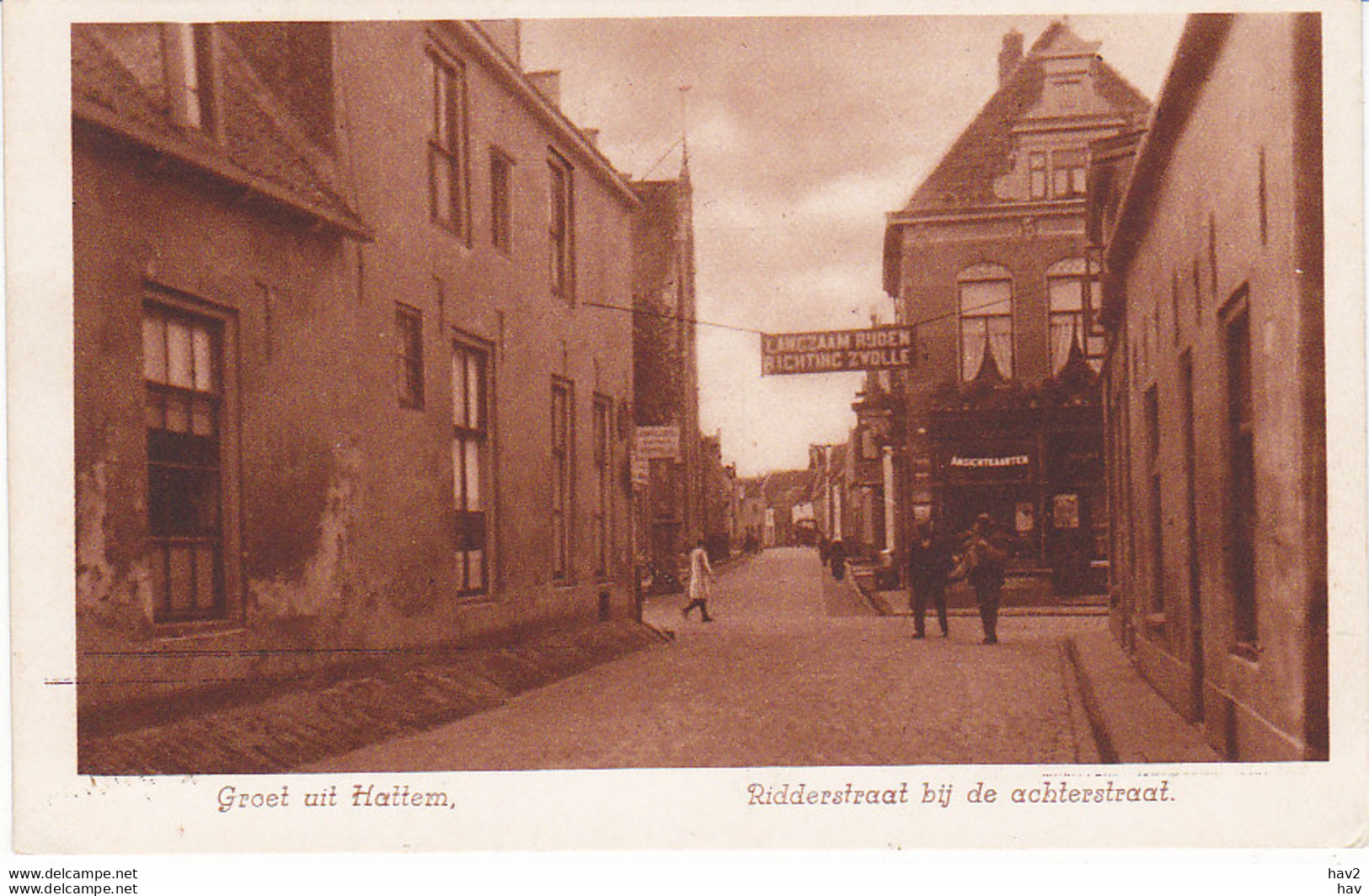 Hattem Ridderstraat Bij De Achterstraat WP0870 - Hattem