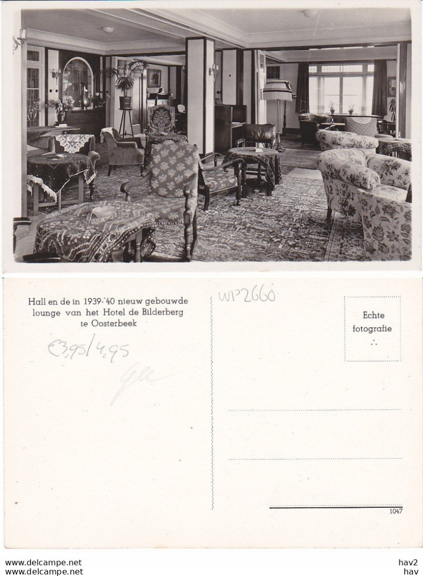 Oosterbeek Hotel De Bilderberg Hall Lounge WP2660 - Oosterbeek
