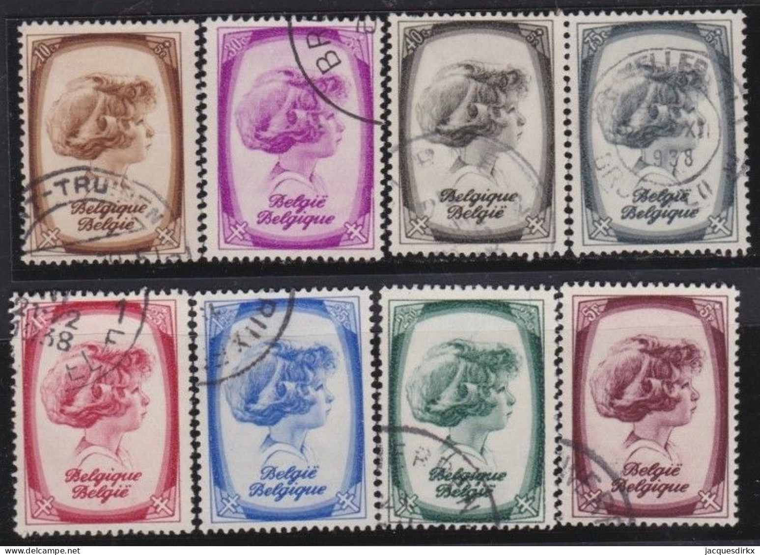 Belgie  .   OBP    .    488/495      .    O     .   Gestempeld     .   /   .    Oblitéré - Used Stamps
