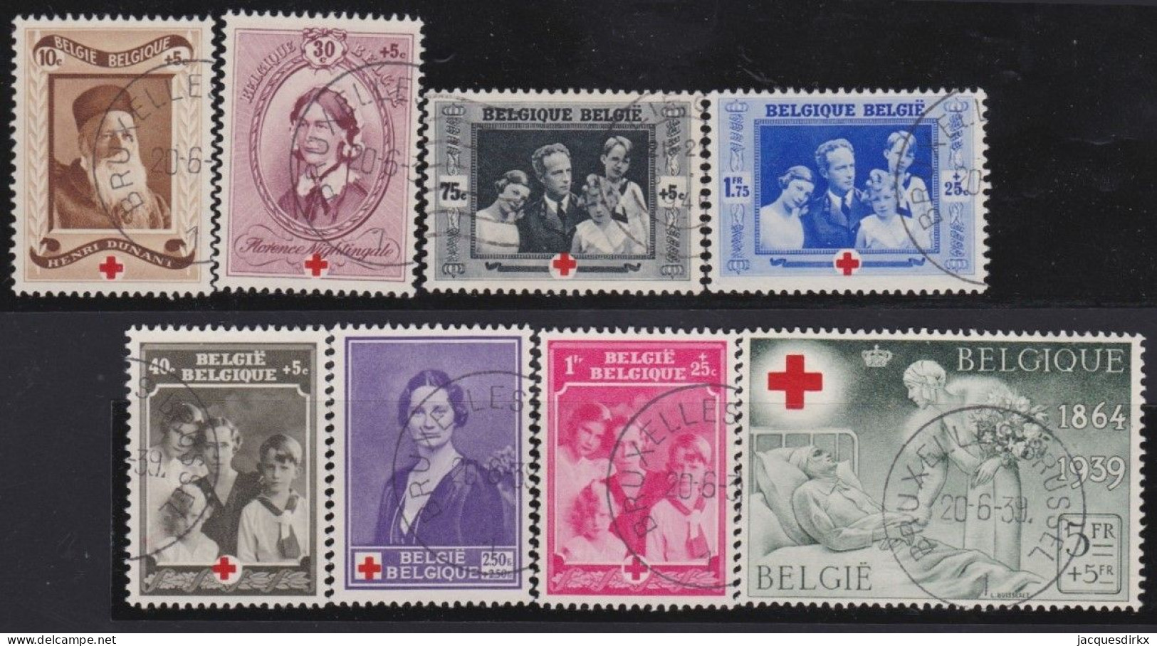 Belgie  .   OBP    .    496/503      .    O     .   Gestempeld     .   /   .    Oblitéré - Used Stamps