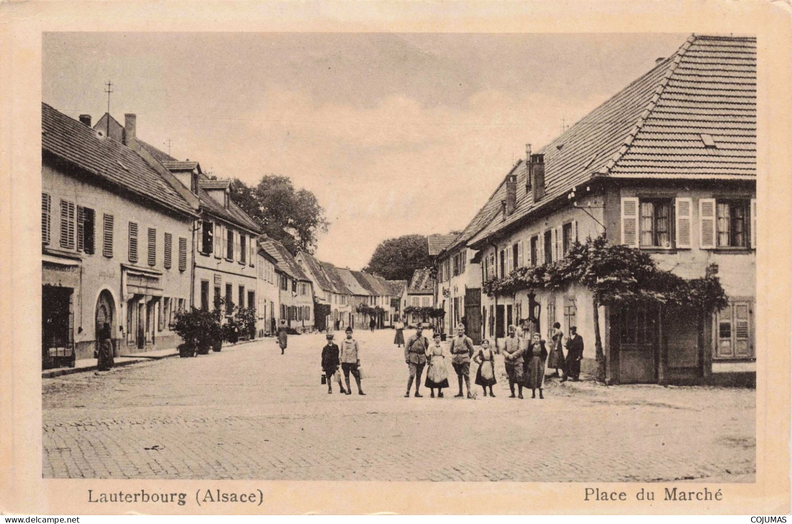 67 - LAUTERBOURG - S20287 - Place Du Marché - Lauterbourg