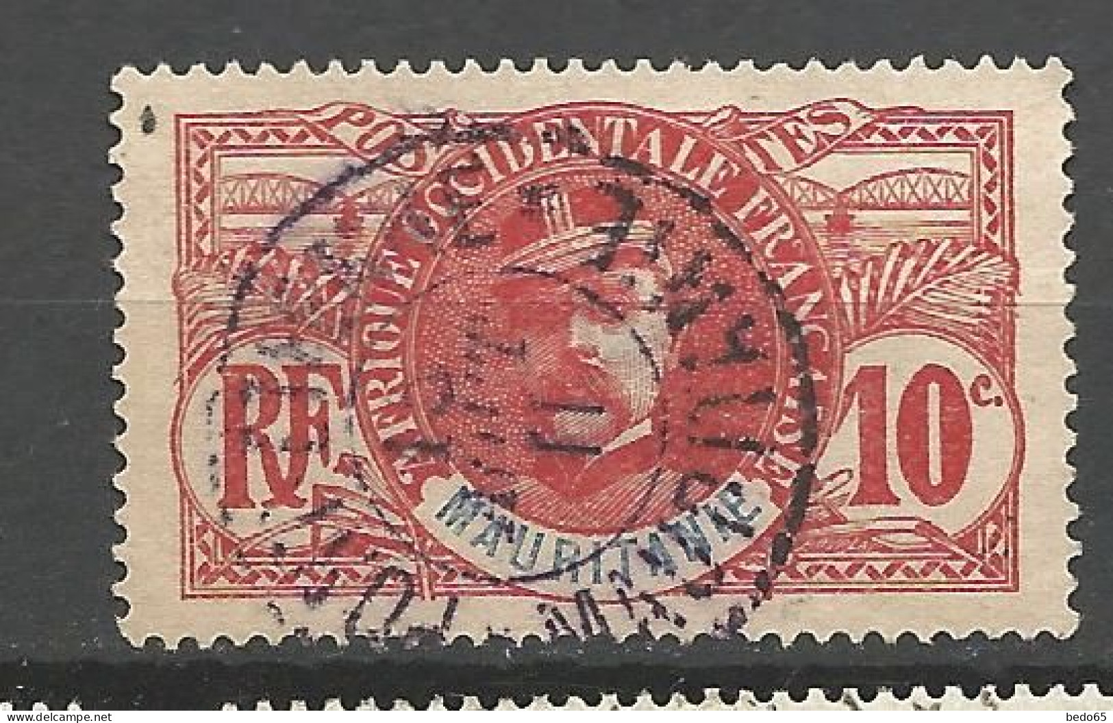 MAURITANIE N° 5 CACHET PORT-ETIENNE Aminci / Used - Gebraucht