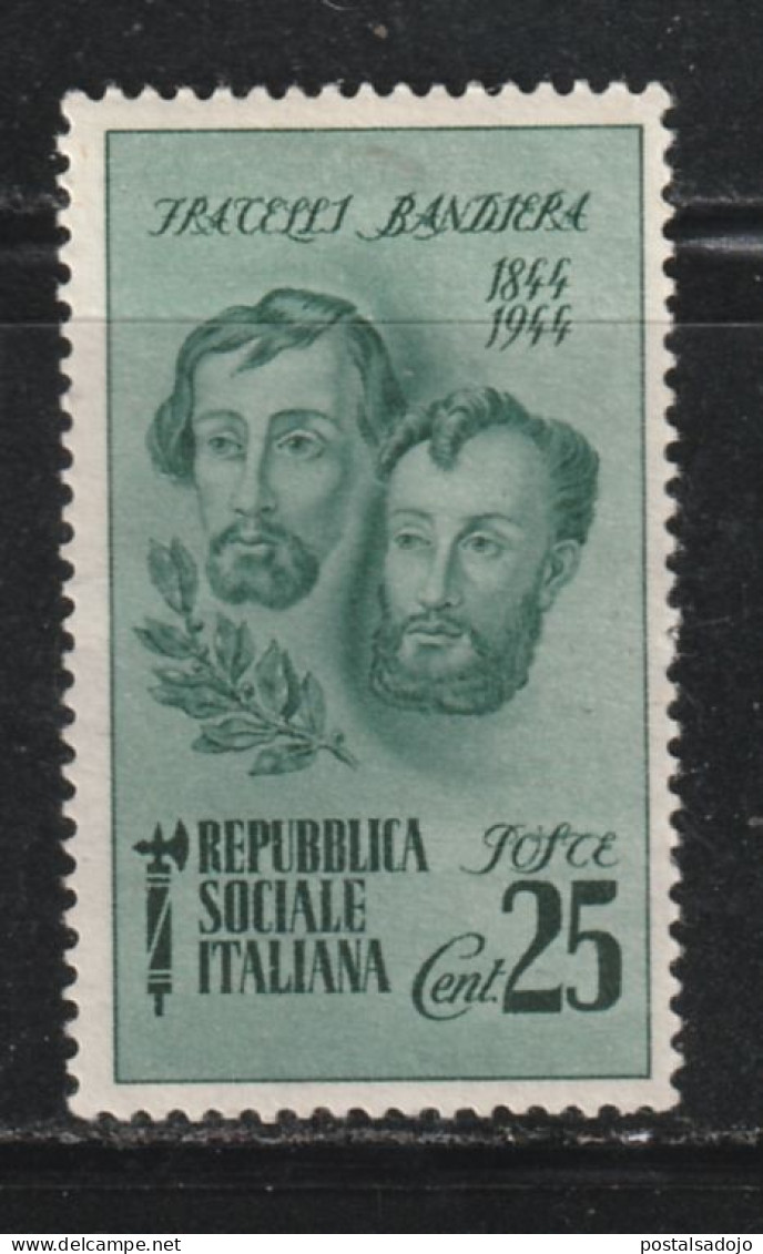 ITALIE 1953 // YVERT 41  // 1944 - Portomarken