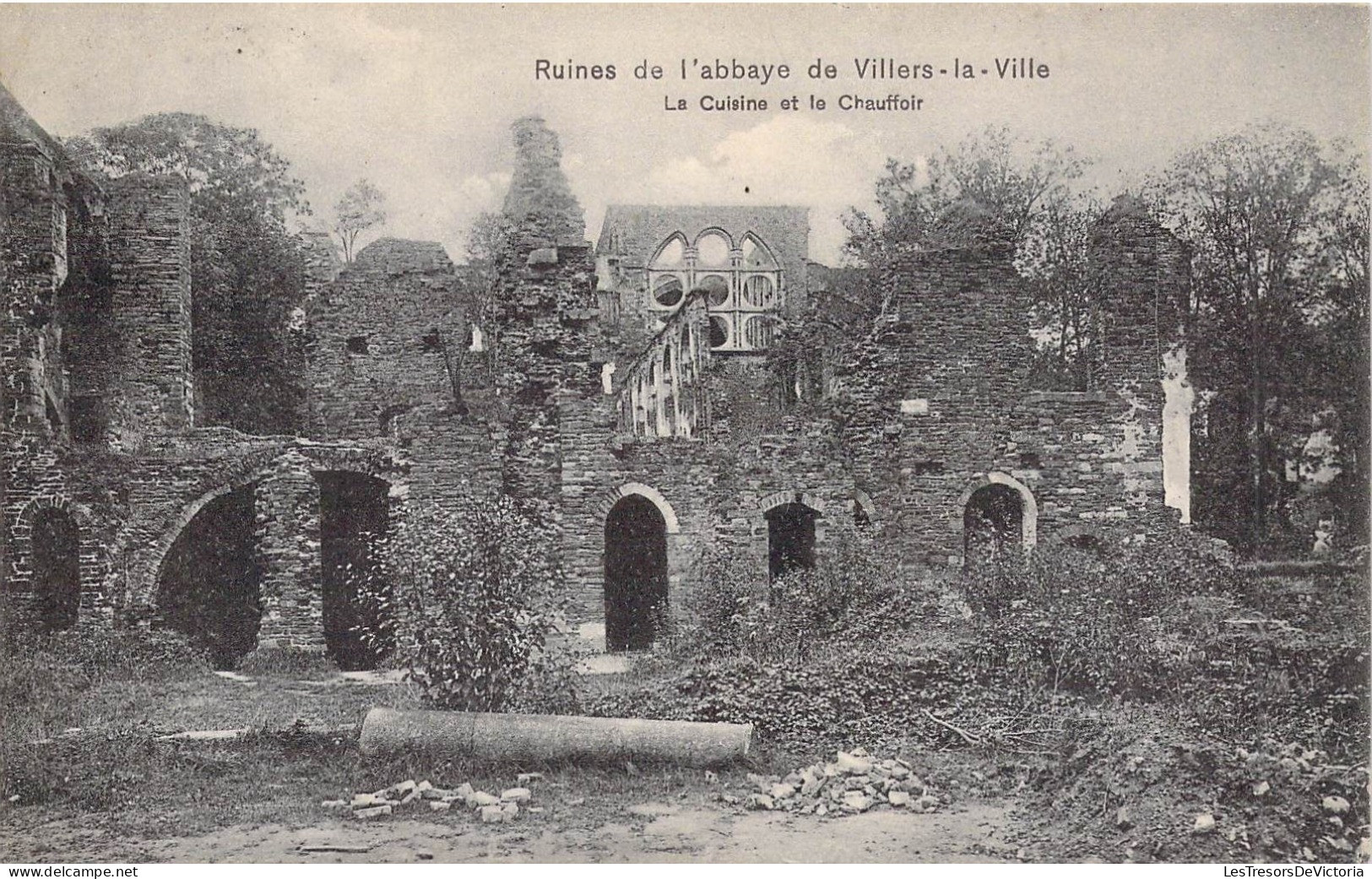 BELGIQUE - VILLERS LA VILLE - Ruines De L'Abbaye - La Cuisine Et Le Chauffoir - Carte Postale Ancienne - Villers-la-Ville