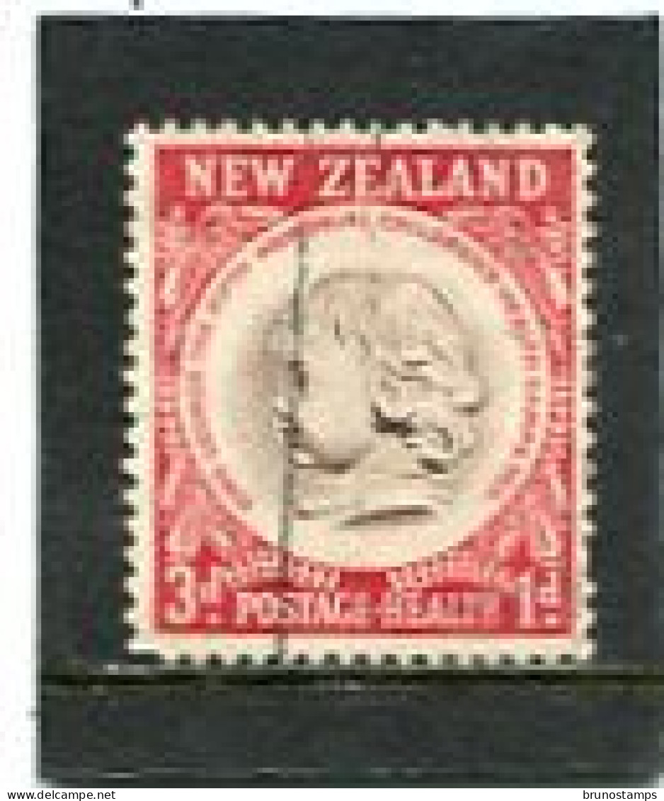 NEW ZEALAND - 1955  3d+1d  HEALTH  FINE USED - Gebruikt