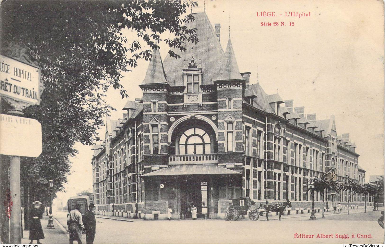 BELGIQUE - Liège - L'Hôpital - Carte Postale Ancienne - Liege