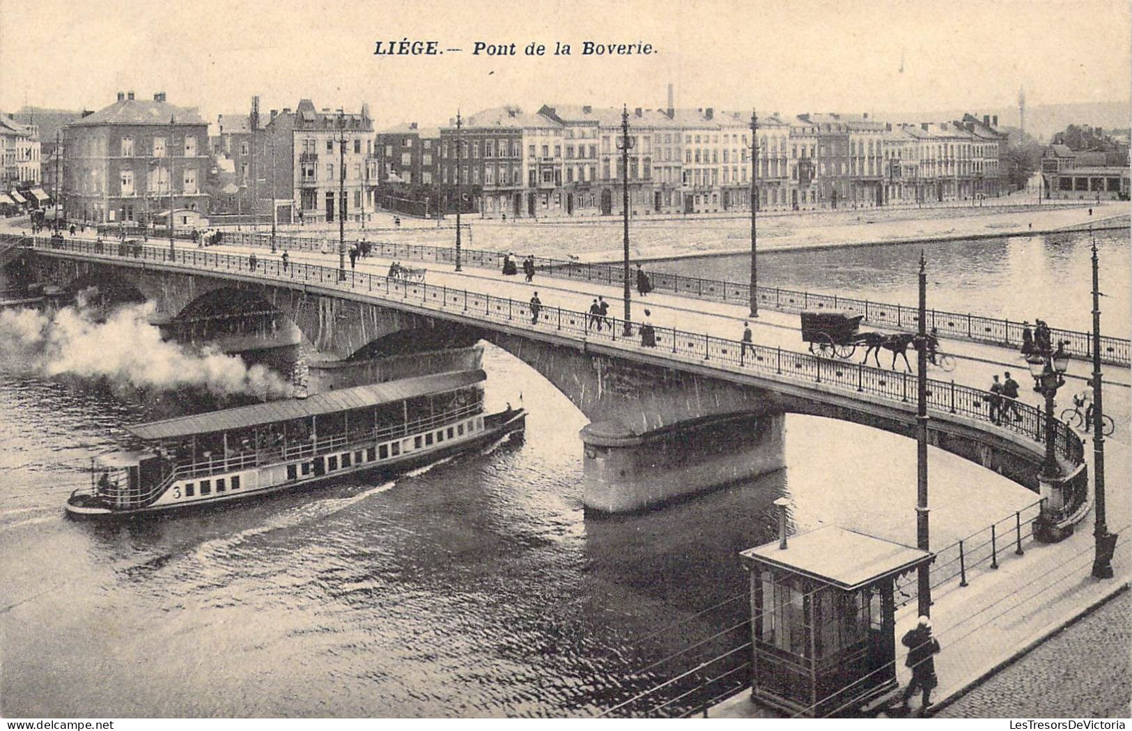 BELGIQUE - Liège - Pont De La Boverie - Carte Postale Ancienne - Liege