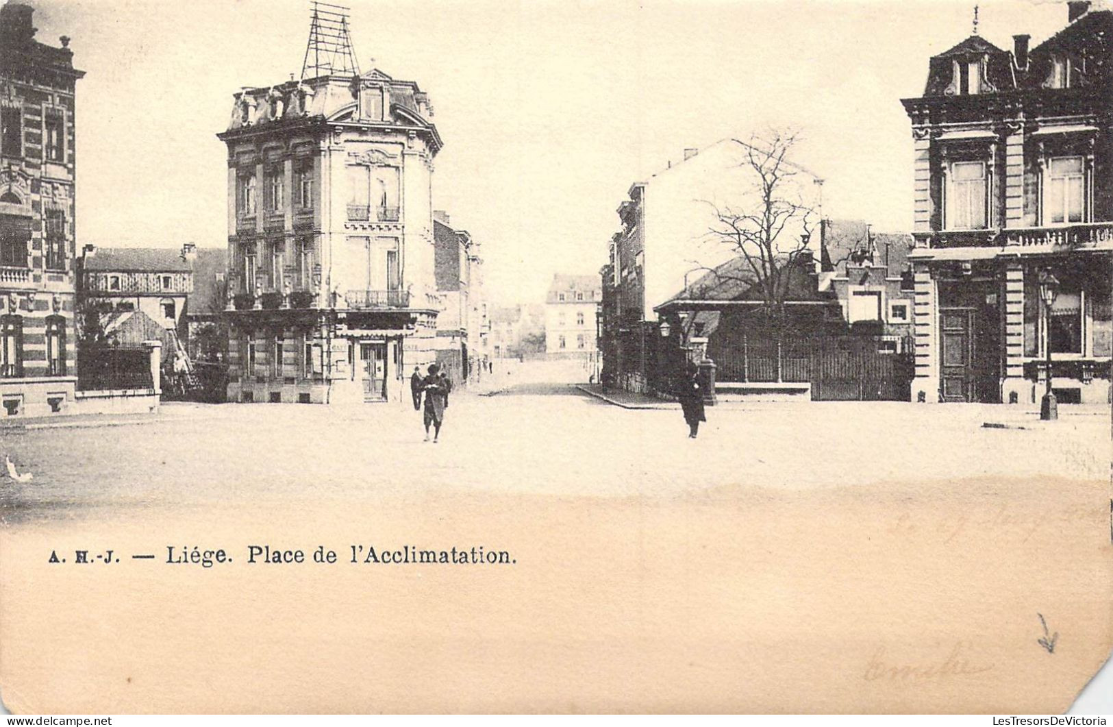 BELGIQUE - Liège - Place De L'Acclimatation - Carte Postale Ancienne - Luik