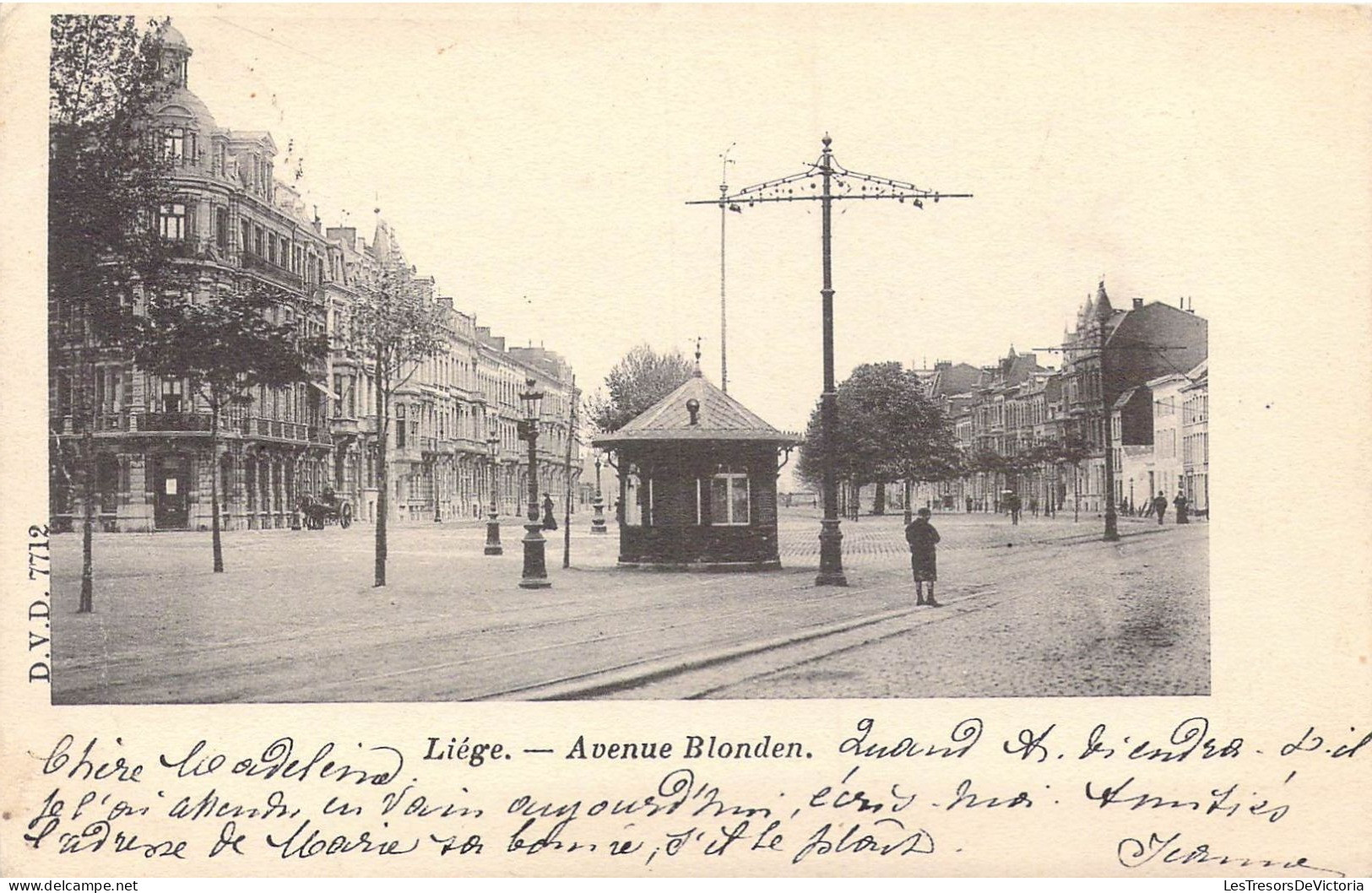 BELGIQUE - Liège - Avenue Blonden - Carte Postale Ancienne - Liège