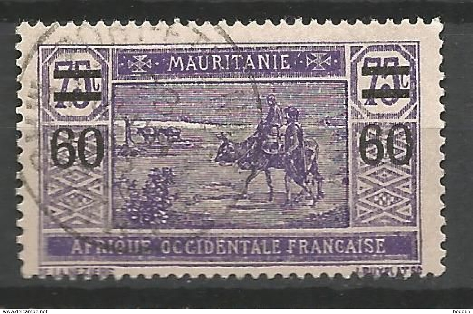 MAURITANIE N° 36 CACHET PORT ETIENNE / Used - Used Stamps