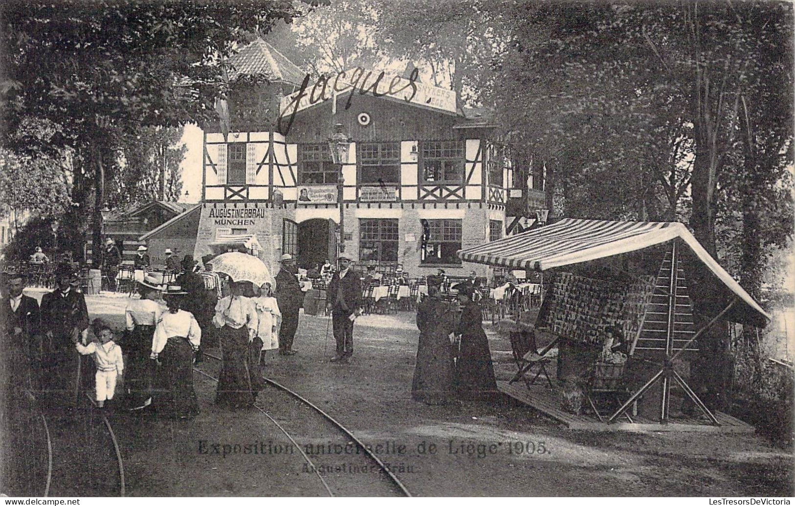 BELGIQUE - Liège - Exposition Universelle De Liège 1905 - Augustiner Brau - Carte Postale Ancienne - Liège