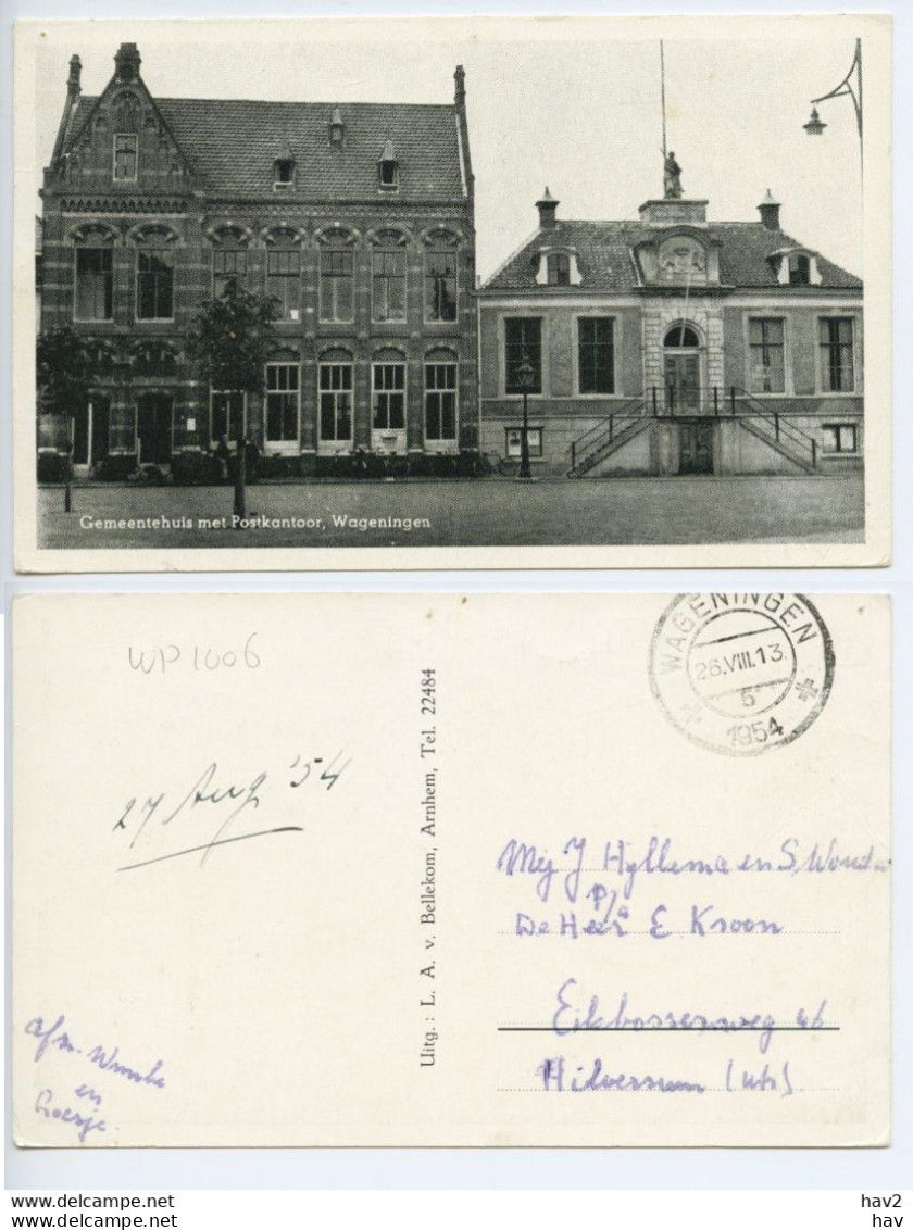 Wageningen Gemeentehuis WP1006 - Wageningen