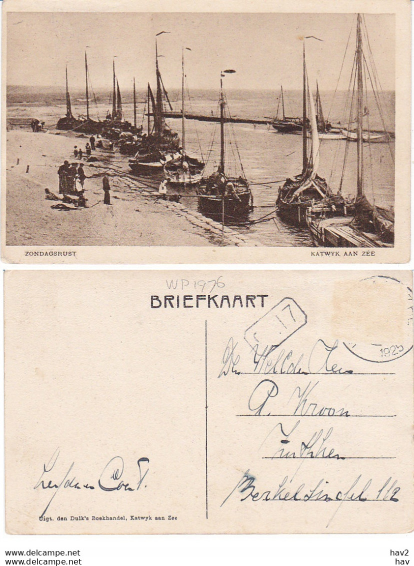 Katwijk Aan Zee Zondagsrust Vissersboten WP1976 - Katwijk (aan Zee)