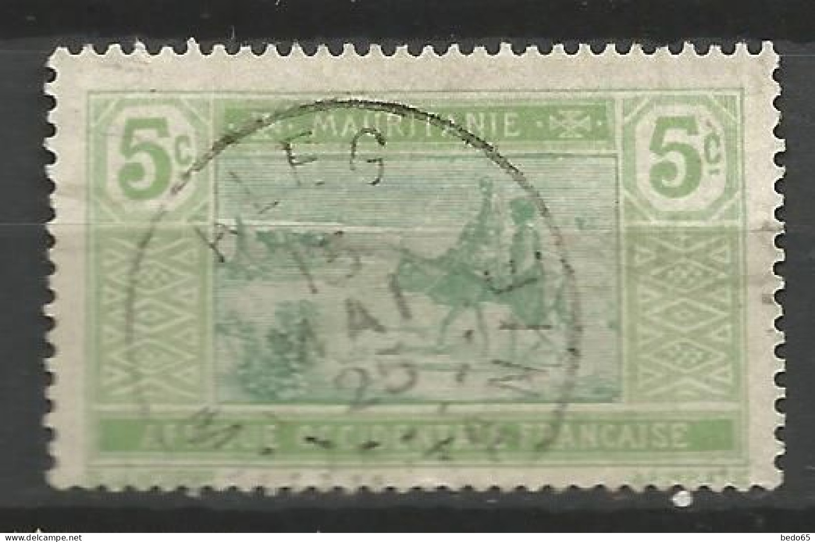 MAURITANIE N° 20 CACHET ALEG / Used - Gebruikt