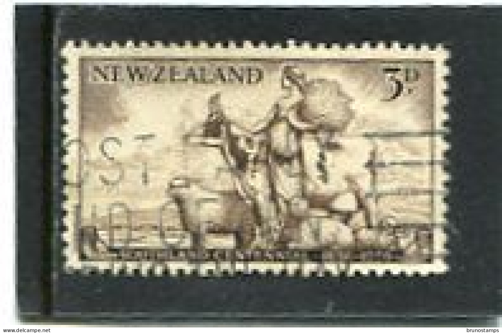 NEW ZEALAND - 1956  3d  SOUTHLAND  FINE USED - Usati