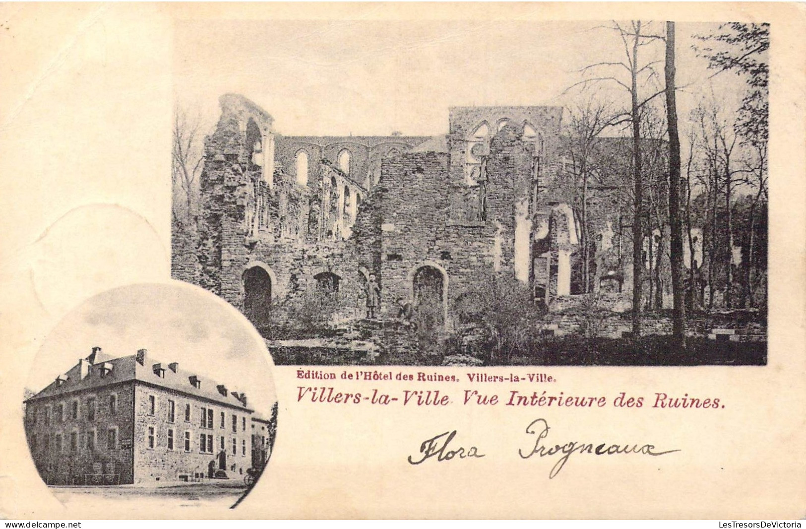 BELGIQUE - Villers-la-Ville - Vue Intérieure Des Ruines - Carte Postale Ancienne - Villers-la-Ville