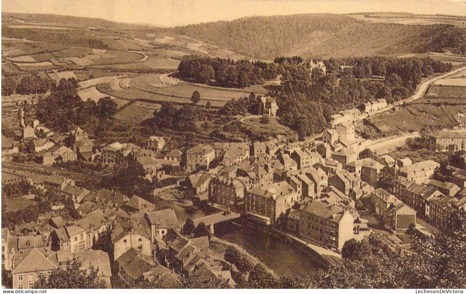 BELGIQUE - LA ROCHE EN ARDENNE - L'Ourthe Et Faubourg - Carte Postale Ancienne - La-Roche-en-Ardenne