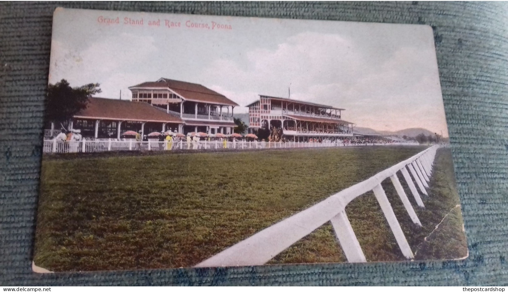 INDIA PAKISTAN Indien - Poona - Grand Stand And Race Course - Ca. 1910 - Inde