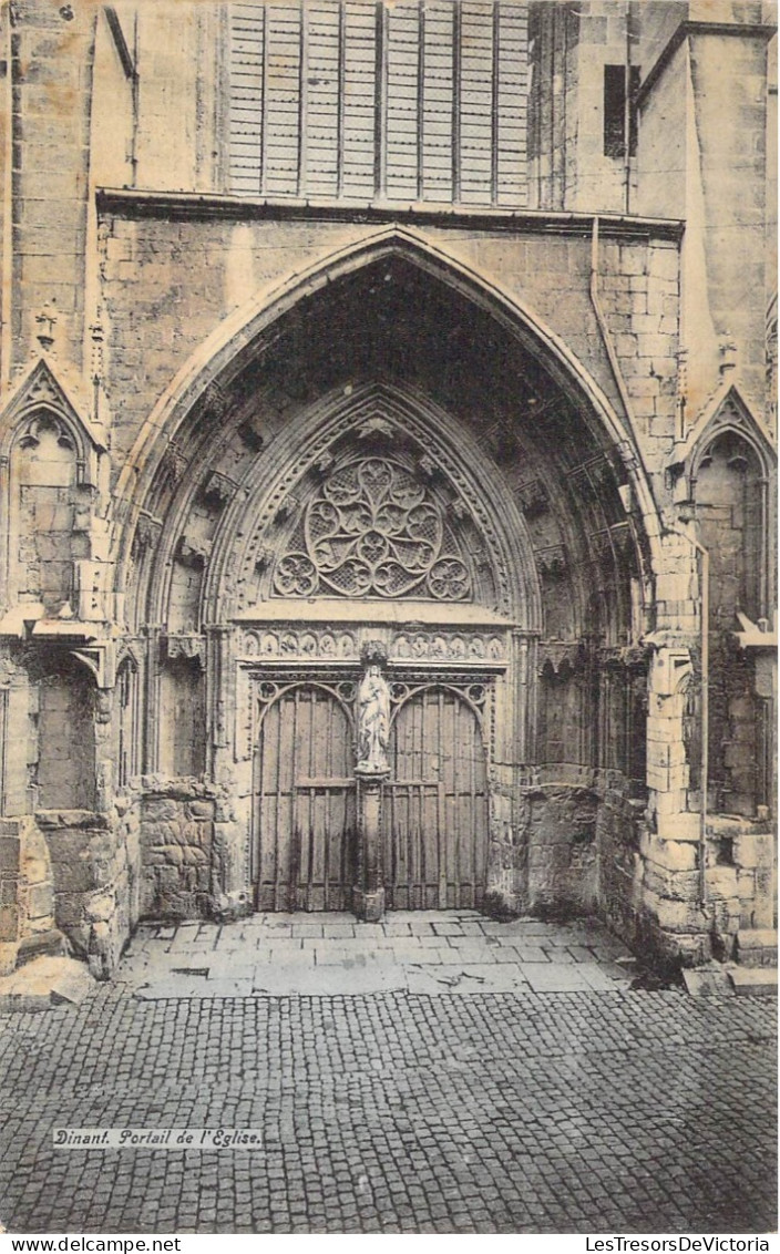 BELGIQUE - Dinant - Portail De L'Eglise - Carte Postale Ancienne - Dinant