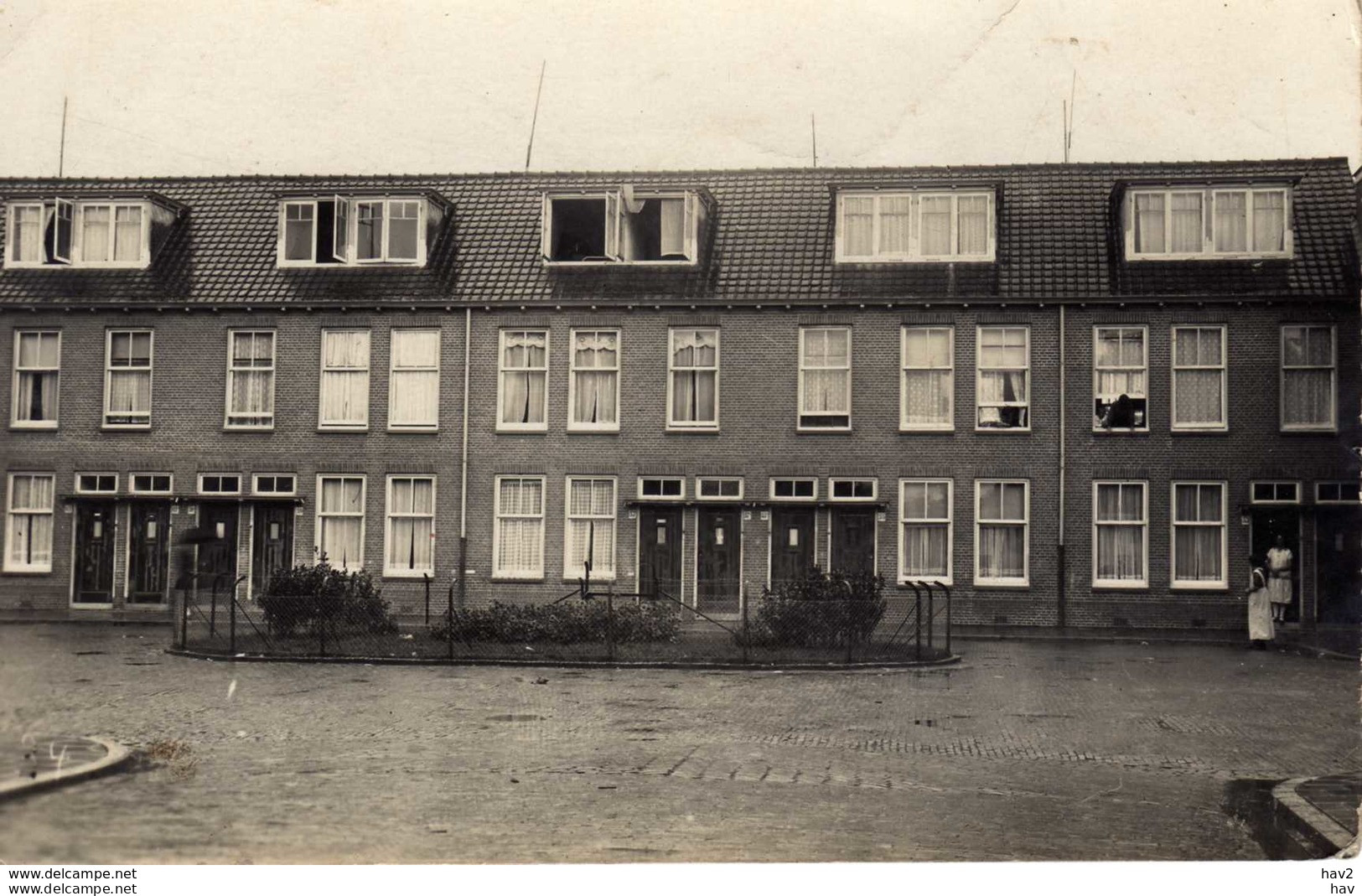 Leiden Genestetstraat Oude Foto BM233 - Leiden