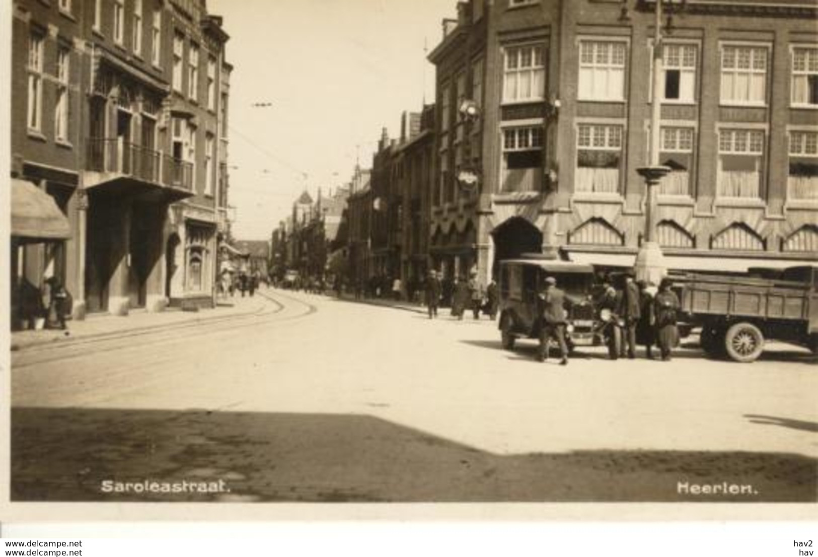 Heerlen Saroleastraat Oude Fotokaart 4975 - Heerlen