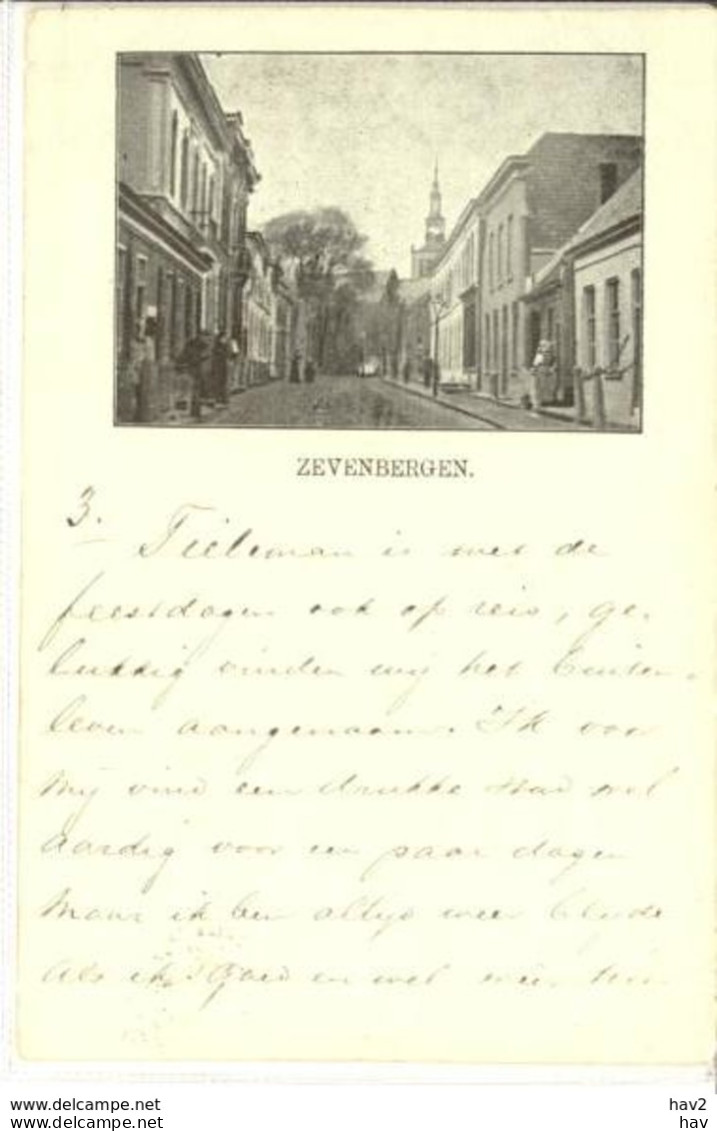 Zevenbergen ZEER OUD!! (1899) 4192 - Zevenbergen