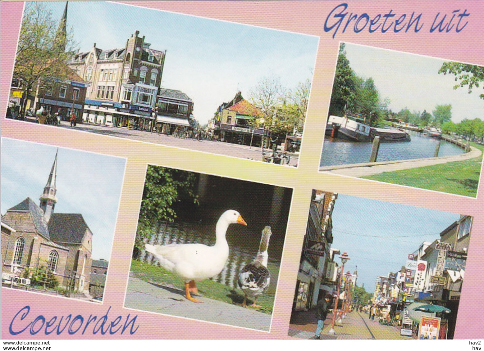 Coevorden Kerk Schip Gans Markt 5655 - Coevorden