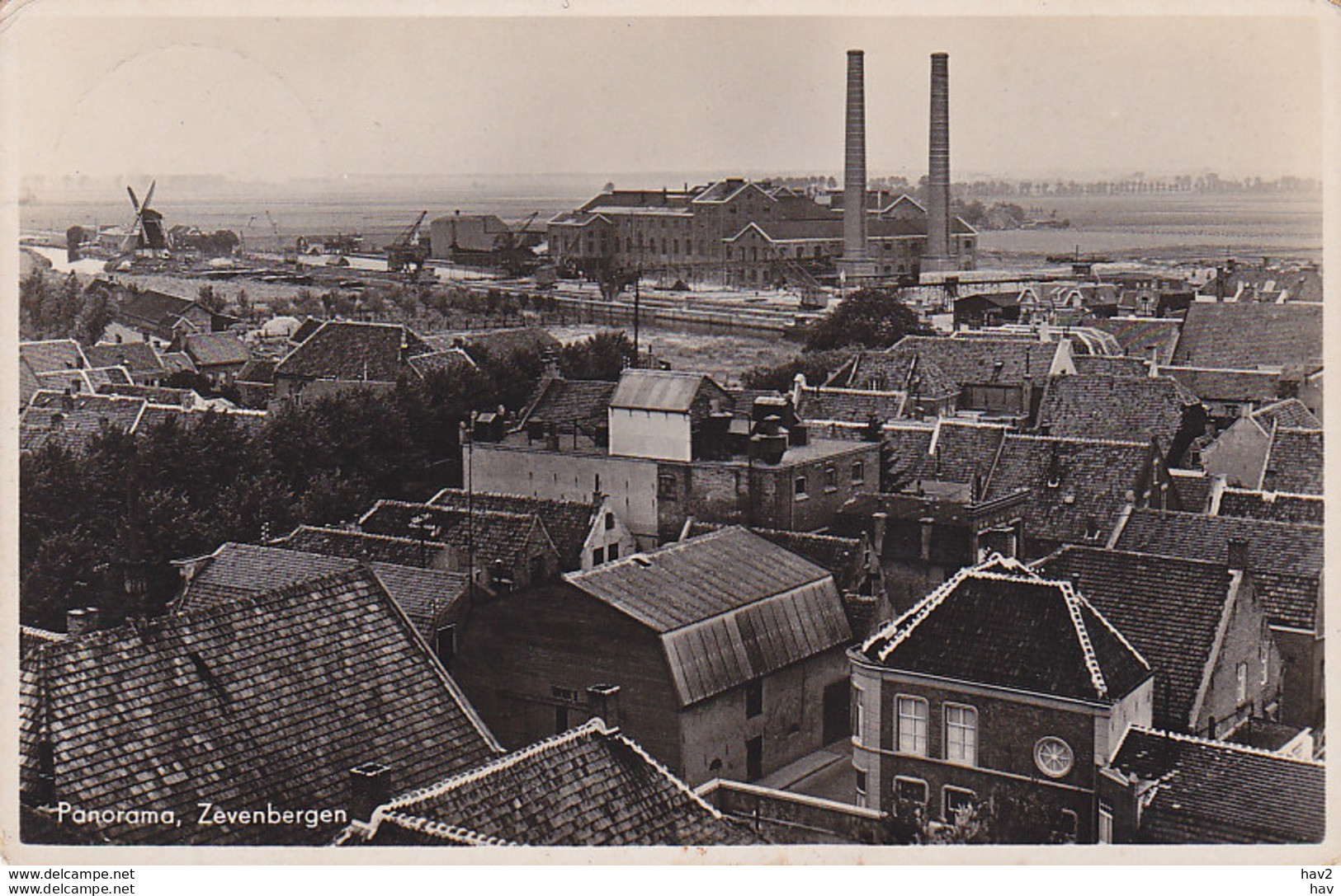 Zevenbergen Suikerfabriek Molen Panorama 5638 - Zevenbergen