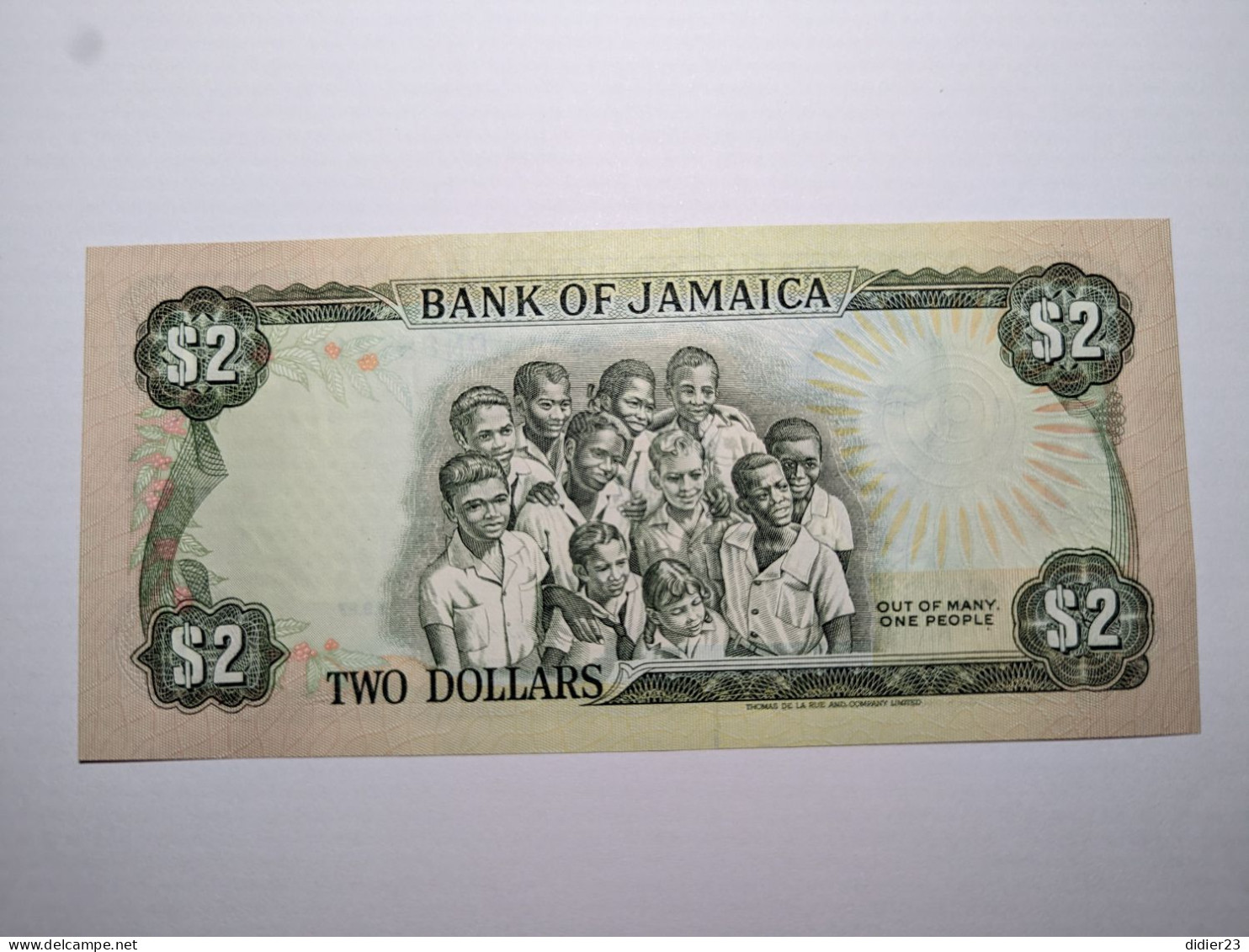 BILLET DE BANQUE JAMAIQUE - Jamaica