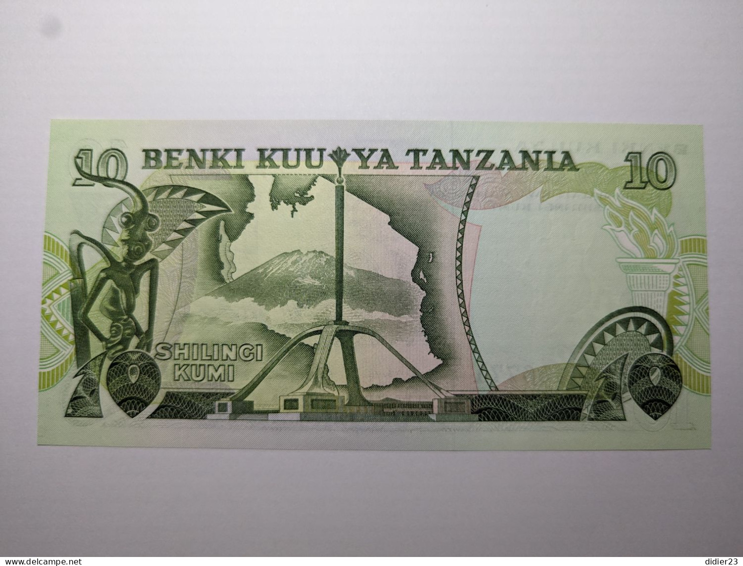 BILLET DE BANQUE TANZANIE - Tanzanie