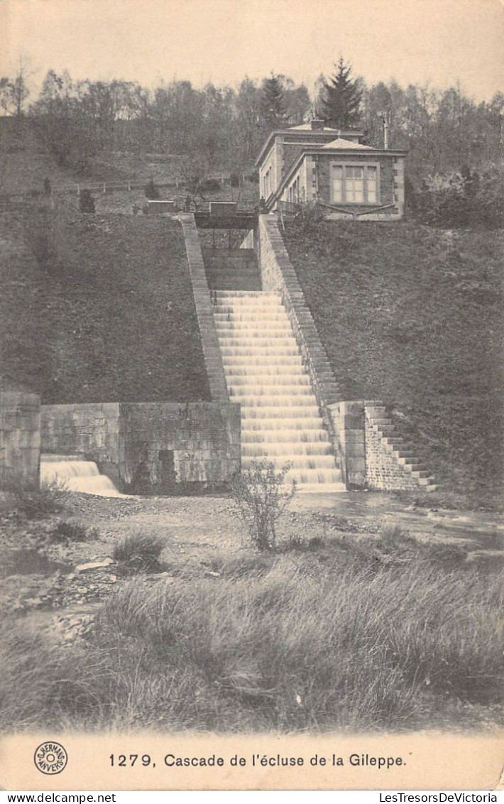 BELGIQUE - GILEPPE - Cascade De L'écluse De La Gileppe - Carte Postale Ancienne - Gileppe (Barrage)