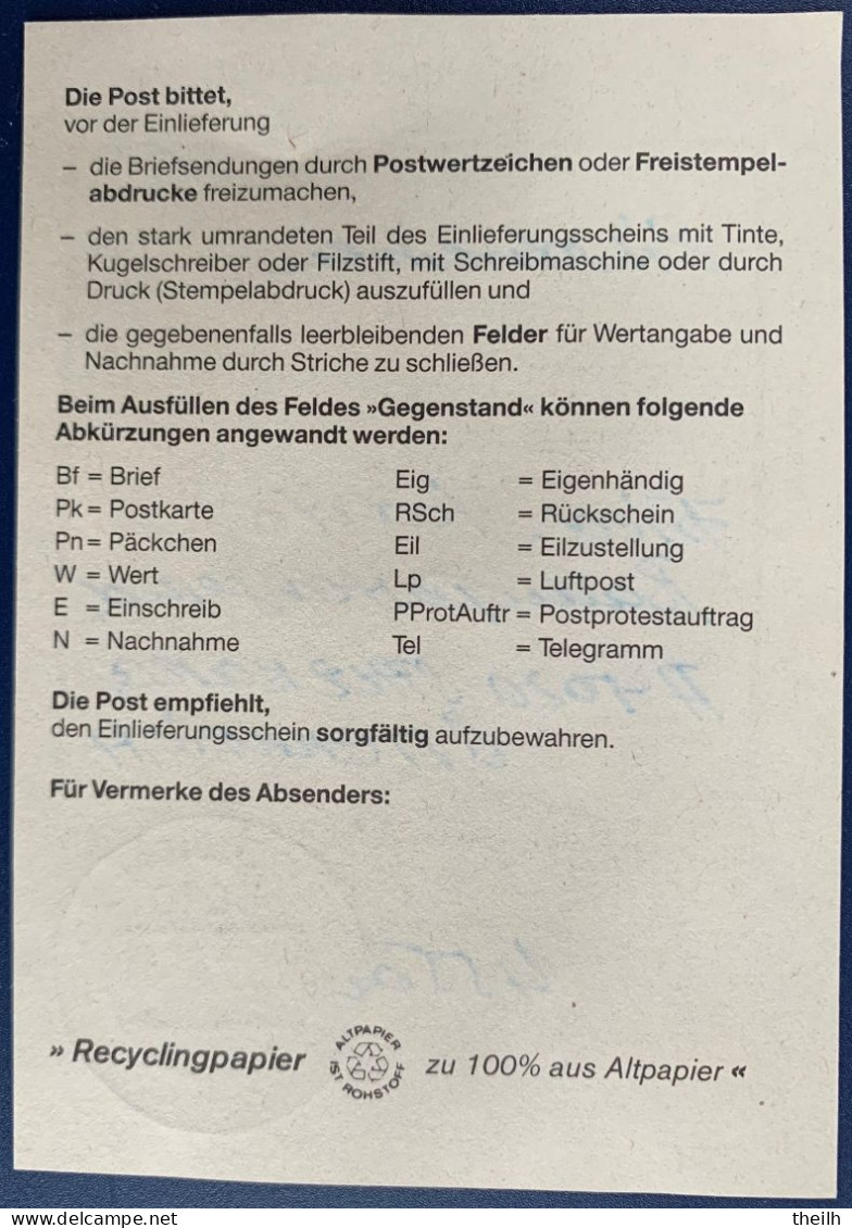 DDR Ganzsache, Mi.Nr. U4, 1990 - Enveloppes - Oblitérées