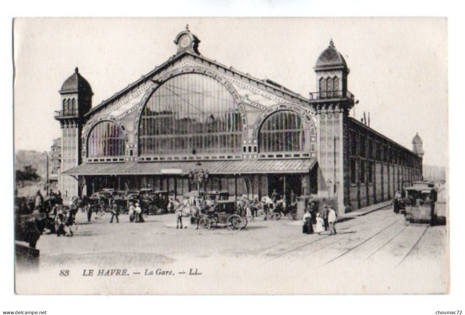 (76) 160, Le Havre, LL 83, La Gare, Tramway - Bahnhof