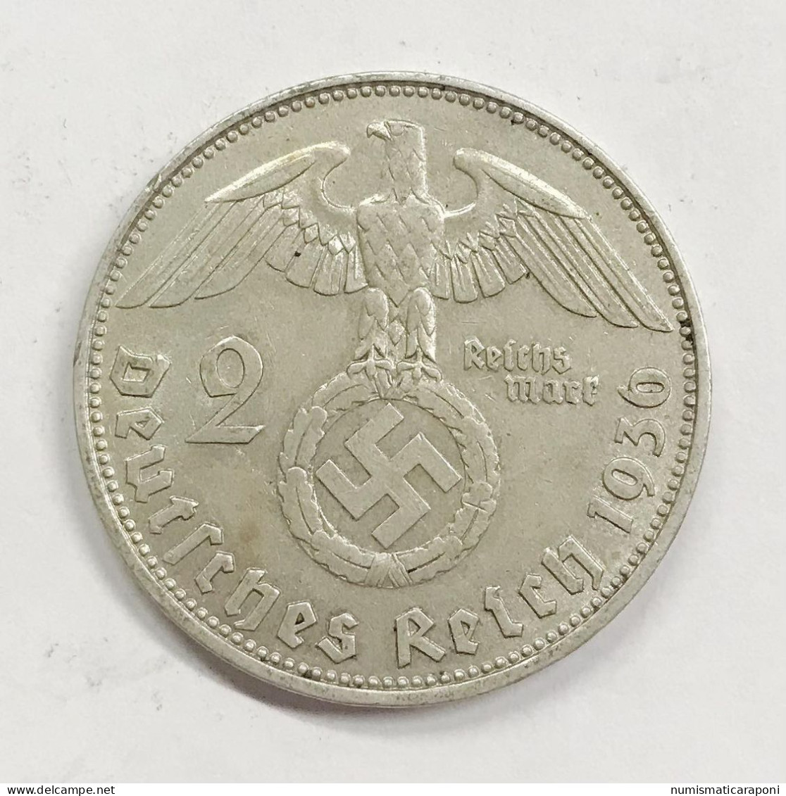 Germania Germany 2 Reichs Mark   Reichsmark 1936 D  Paul.v. Hindenburg  E.1100 - 2 Reichsmark