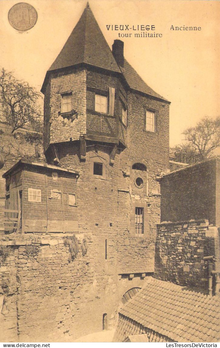 BELGIQUE - Vieux-Liège - Ancienne Tour Militaire - Carte Postale Ancienne - Liege