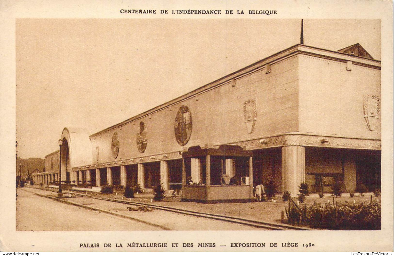 BELGIQUE - Liège - Exposition De Liège - Palais De La Métallurgie Et Des Mines - Carte Postale Ancienne - Liege