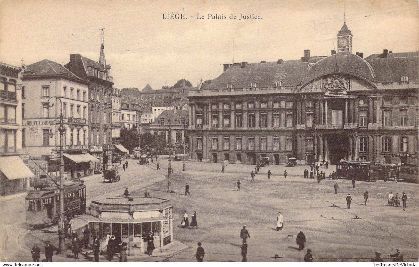 BELGIQUE - Liège - Le Palais De Justice - Carte Postale Ancienne - Liege