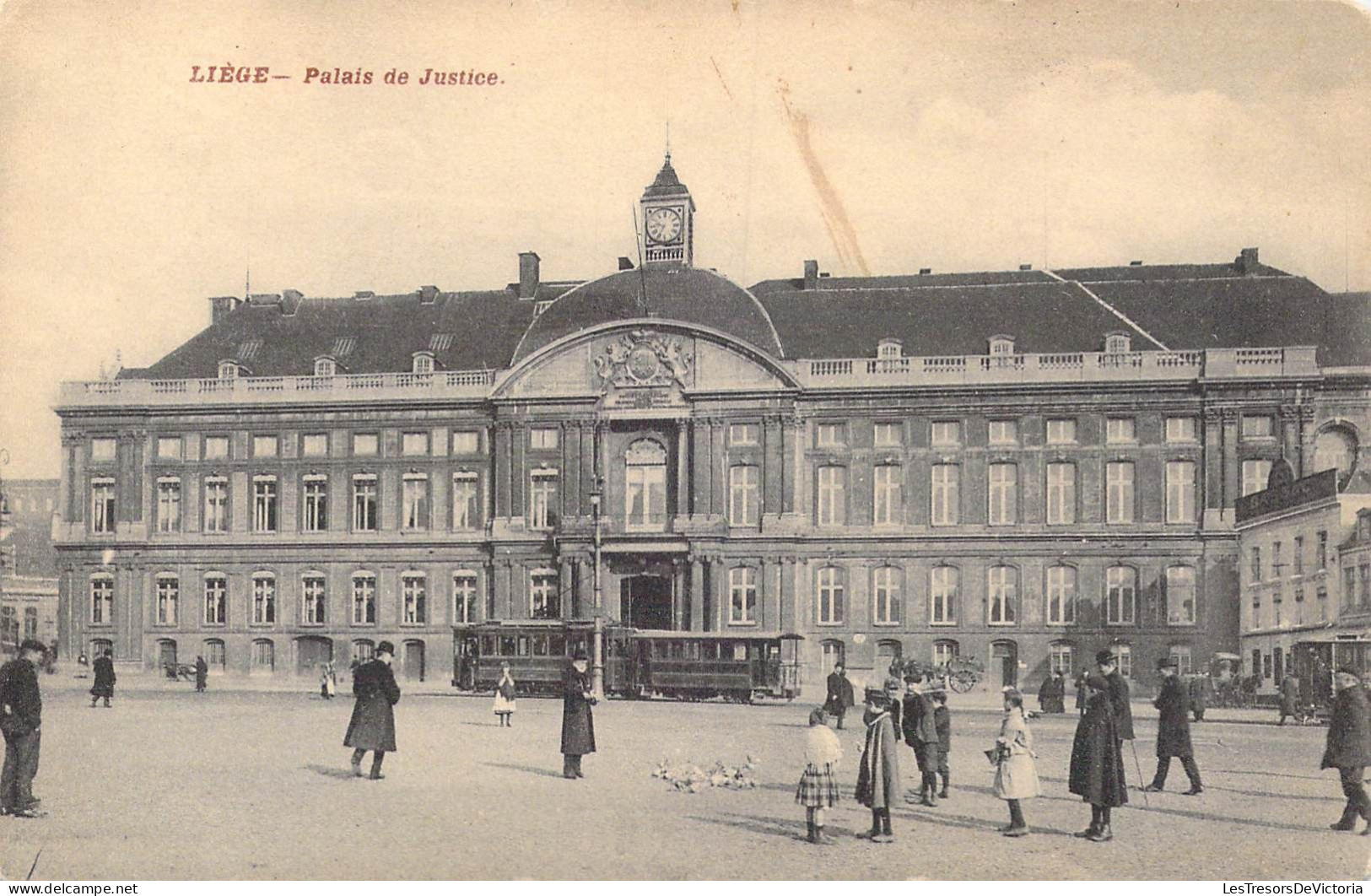 BELGIQUE - Liège - Palais De Justice - Carte Postale Ancienne - Liège