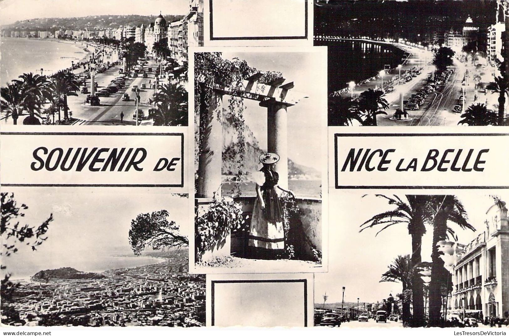 CPA - France - 06 - NICE - Souvenir De Nice La Belle - Carte Postale Ancienne - Otros & Sin Clasificación